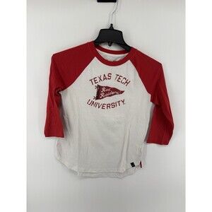 Under Armour Texas Tech University Women’s Heatgear 3/4 Shirt Red White Size S